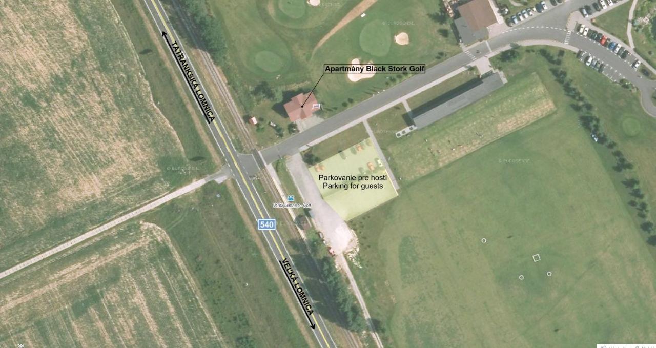 Apartmany Black Stork Golf Wielka Łomnica Zewnętrze zdjęcie